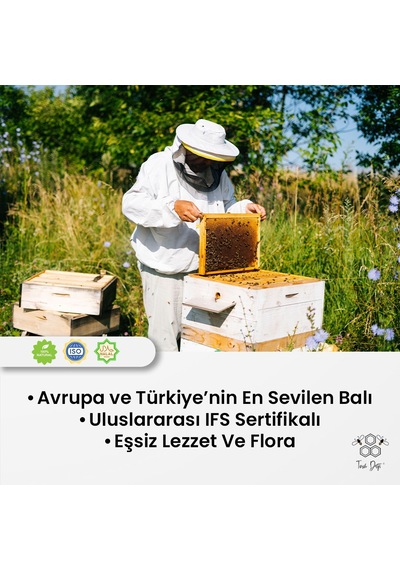 Toros Dağı Çakşır Çiçeğinin Yoğun Olduğu Çiçek Balı 400 G