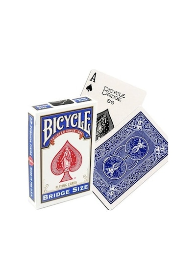 Bicycle Rider Back Bridge Size Blue Mavi Briç Oyun Kağıdı İskambil Kartları Destesi