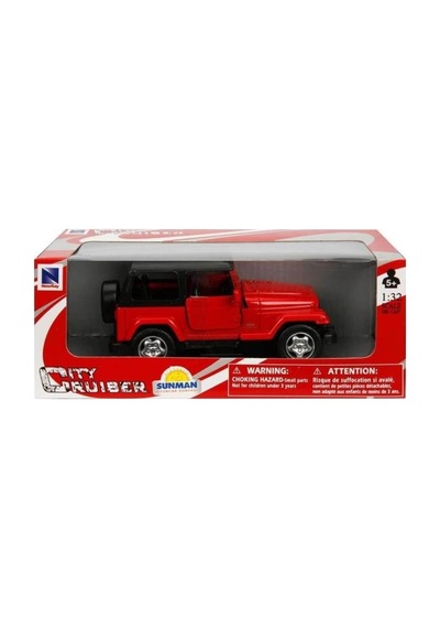 Sunman City Cruiser Jeep Wrangler 1/32 Model Araba