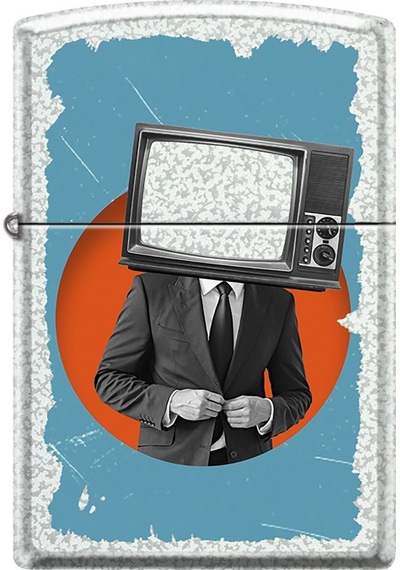 Zippo Retro Tv Head Dizayn Çakmak