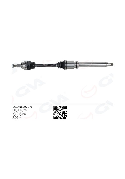 Gva 4435002 Ön Aks Komple Sağ Focus Iıı 11 17 C Max 10 17 1.0 Ecoboost -1.5-1.6tdcı Av613b436cd-f1f63b436ga-1828480 -