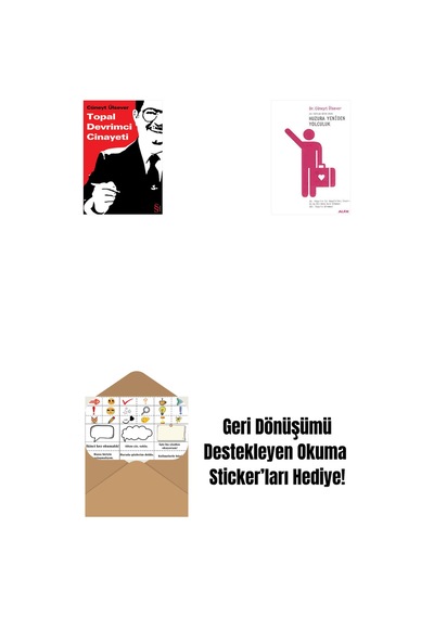 Topal Devrimci Cinayeti + Huzura Yeniden Yolculuk + Okuma Sticker'ları