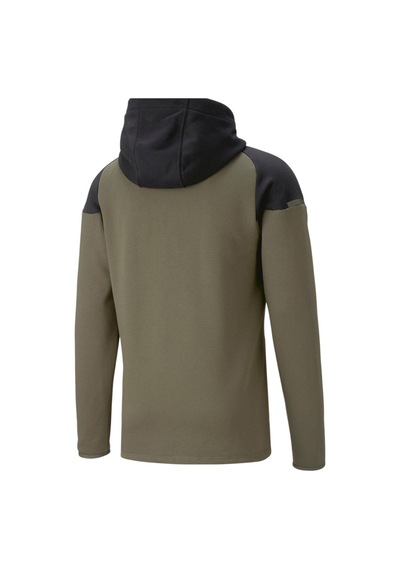 Puma Teamcup Casuals Hooded Jkt Erkek Futbol Ceketi 65798735 Haki 001