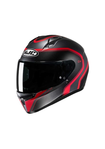 Hjc C10 Elie Mc1sf Kapalı Kask Kırmızı - Siyah