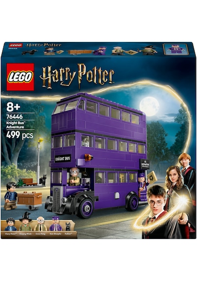 LEGO® Harry Potter™ Hızır Otobüs Macerası 76446 - 8 Yaş ve Üzeri Çocuklar ve Yetişkinler için Benzersiz Sihirli Araç Modeli Yapım Seti (499 Parça)