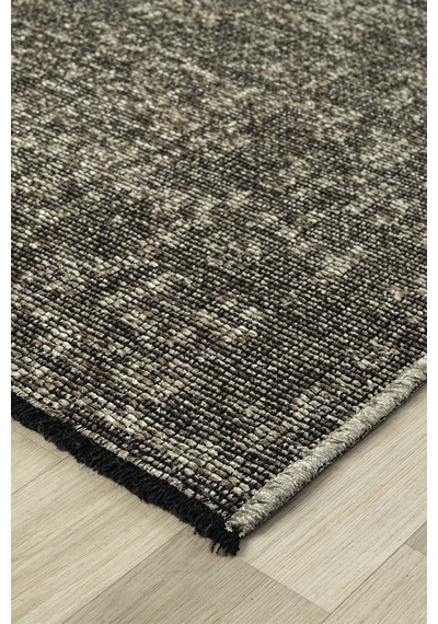 Antik Vizon Halı Yıkanabilir Kaymaz Taban Şönil Kilim Dokuma Pamuk Taban Kilim 10112a Vizon
