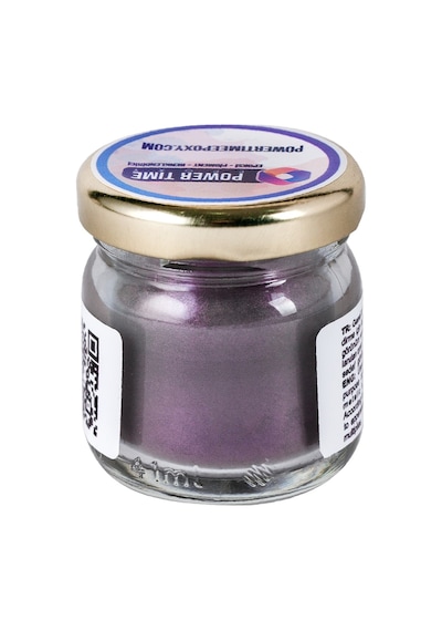 Sedefli Metalik Toz Pigment Boya / Patlıcan Moru / Epoksi Için