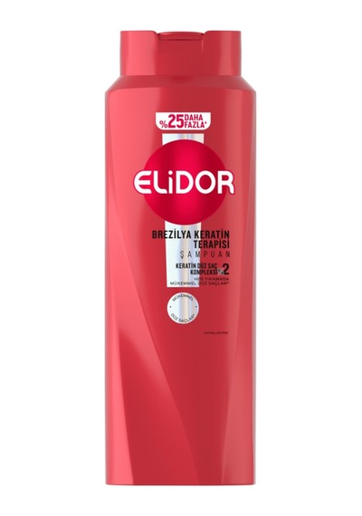 Elidor Brezilya Keratin Terapisi Şampuan 500 Ml - 3 Adet Tarı
