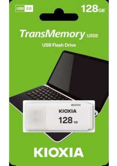 Elba 128 GB Plastik 2.0 USB Flash Bellek Beyaz - Mavi 