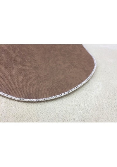 Anatolia 2'li Vizon 80x140 + 50x70 Cm Büyük Ebat Banyo Paspası Vizon