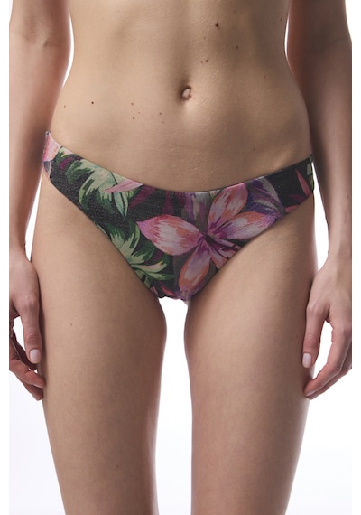 Penti Çiçek Desenli Briella Brazilian Bikini Alt Çok Renkli