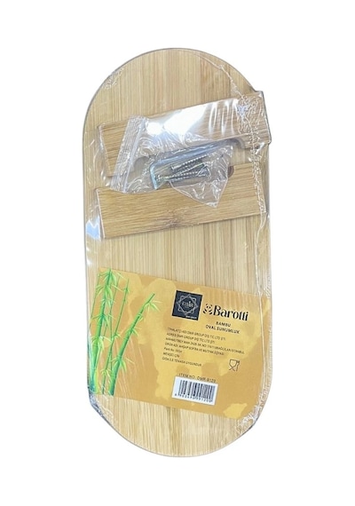 Bambu Oval Sunumluk Standart