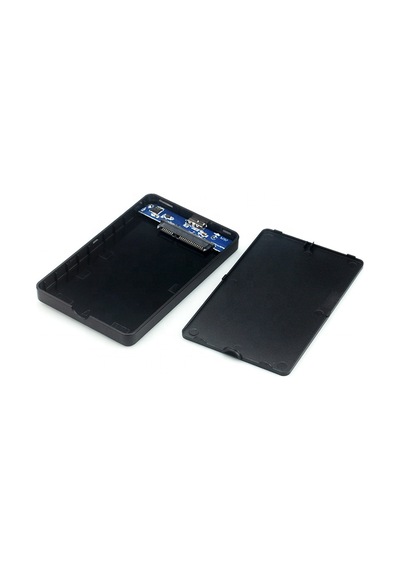 Lunatic 8068 2,5'' Harici Harddisk Kutusu Usb 2.0 Siyah İnce Slim Kasa Kolay Kurulum
