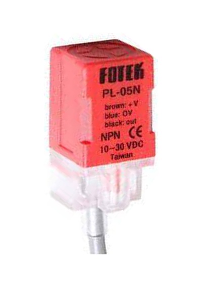 Pl-05n Fotek 17x17x35mm 10-30vdc Besleme Npn No 5mm Algılama 2mt Kablolu Kübik Endüktif Sensör
