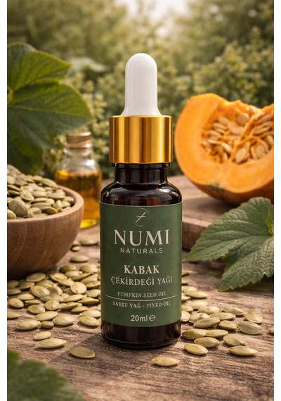 Kabak Çekirdeği Yağı 20 Ml %100 Saf Pumpkin Seed Oil Saç Ve Cilt Bakım Yağı