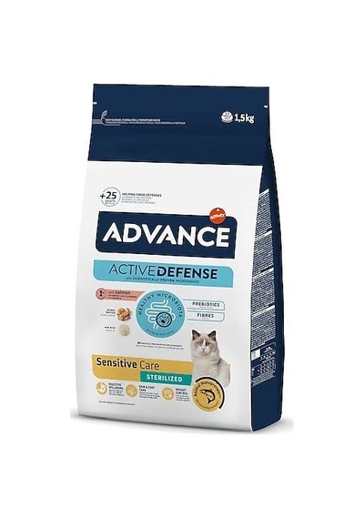 Somonlu Yetişkin Kısır Kedi Maması 10 Kg Actıve Defense Advance