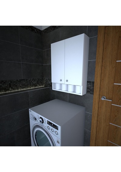 Emkawood Cabi Banyo Dolabı Beyaz