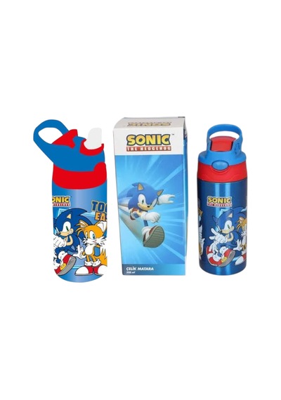 Lisanslı Okul Çantası , Beslenme Çantası , Kalem Çantası - Çelik Matara 500 Ml Çok Renkli Çok Renkli
