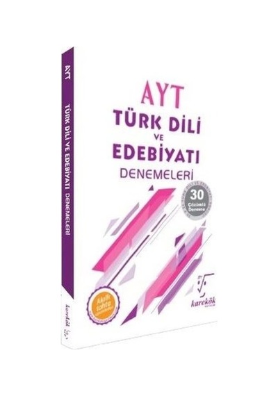 AYT Türk Dili ve Edebiyatı Denemeleri -  Karekök Eğitim Yayın