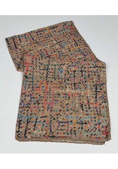 Lop Soft Pamuk Eşarp-06305 Hardal