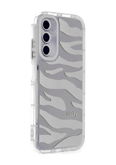 Newface - 74 - Samsung Galaxy Uyumlu A25 5g Kılıf Reflexion Desenli Kapak - - Csmo-tex - Desen 10