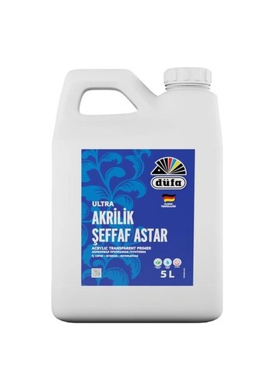 Şeffaf İç Cephe Astar Boyası Bidon 0,15 L