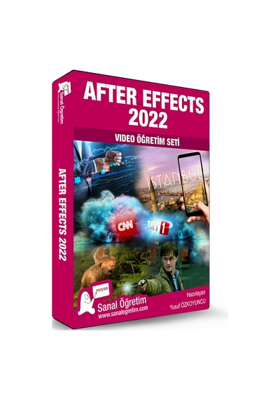 After Effects Video Ders Eğitim Seti