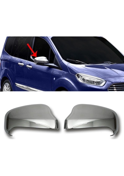 Ford Courier Ayna Kapağı Kromu Nikelajı 2017 Sonrası
