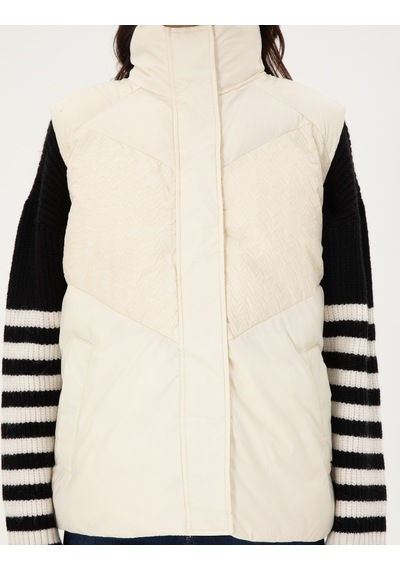 Pierre Cardin Kadın Ekru Mont Yelek 50290335-vr019 Ekru