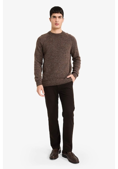Defacto Regular Fit Cepli Düz Paça Pantolon G4955ax25wnbn339 Kahve-bn339