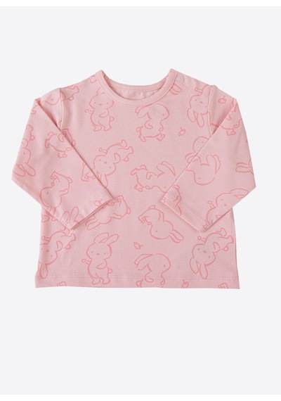 KitiKate Organik Zody 2'li Pijama Takımı Pembe