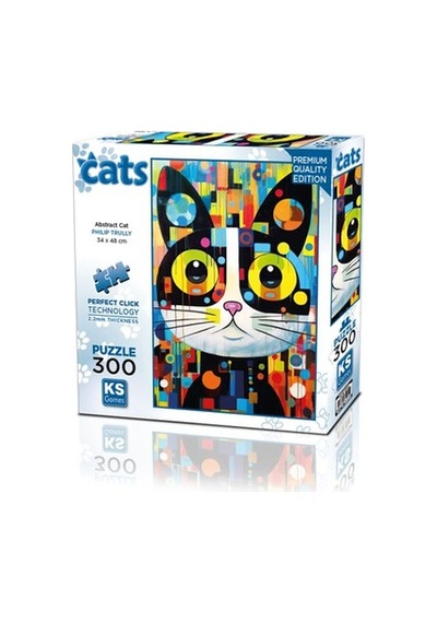 Ks Games Abstract Cat 300 Parça