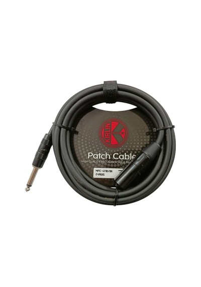 Kirlin Mpc-471b 3 Mt. Patch Cable Bağlantı Kablosu Xlr Male - 1/4 İnç Mono Plug