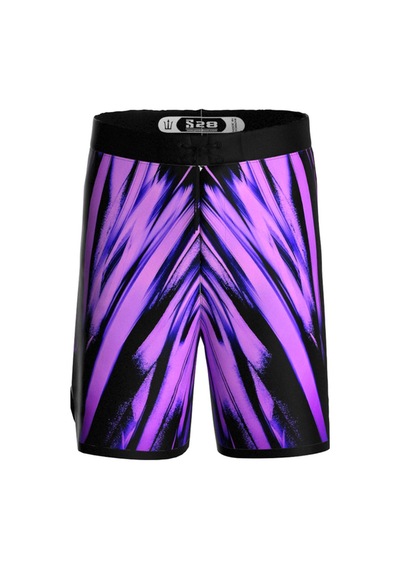 Pose I Down Abyssal Bloom Boardshort Erkek Fizik Ve Deniz Şortu Mor