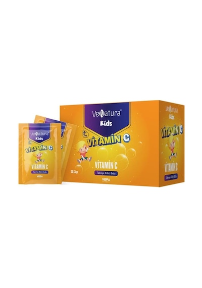 Venatura Kids   Vitamin C Takviye Edici Gıda 30 Saşe