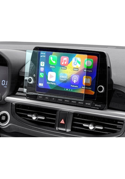 Kia Picanto 2024-2025 Uyumlu 8 İnç Navigasyon 9h Nano Ekran Koruyucu