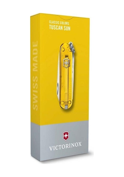 Victorinox 0.6223.T81G Tuscan Sun Classic Kamp Çakı Sarı