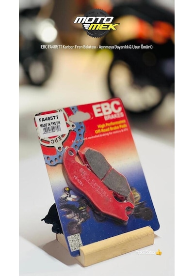 Ebc Fa465tt Karbon Fren Balatası Aşınmaya Dayanıklı & Uzun Ömürlü