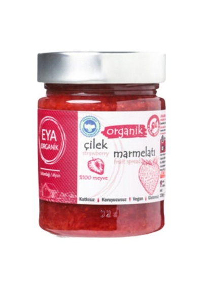 Eya Organik Çilek Marmelatı 320 G
