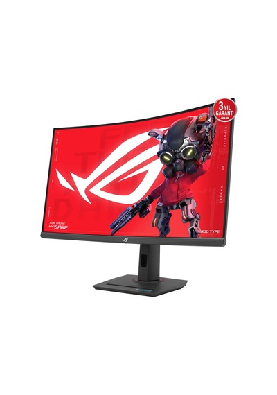 Asus Rog Strıx Xg32wcms 32 Fast Va 2560x1440 1ms 280hz 350cd Dp Hdmı Usb Vesa 3yıl Elmb Sync Hdr Pd 15w Yukseklık Ayarlı Monıtor