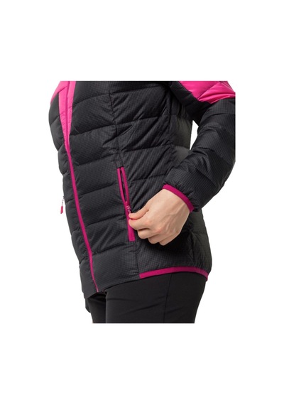 Jack Wolfskin Dna Tundra Hoody Pembe/siyah Kadın Mont Pembe Pembe
