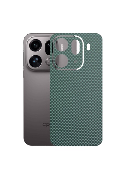 Kapps Oppo Find X9 Pro İle Uyumlu Fiber Serisi Premium Arka Kapak Kaplama Kenarlar Yoktur 22392966