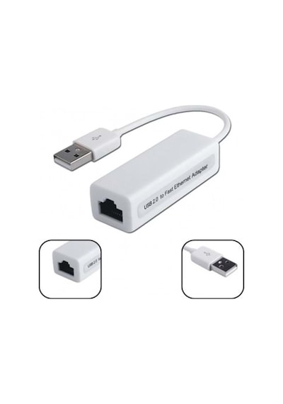 Usb To Ethernet Kartı Kablolu Ethernet Çevirici  Dönüştürücü