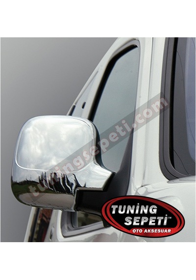 Peugeot Partner 1996 - 2007 Ayna Kapağı Abs Krom