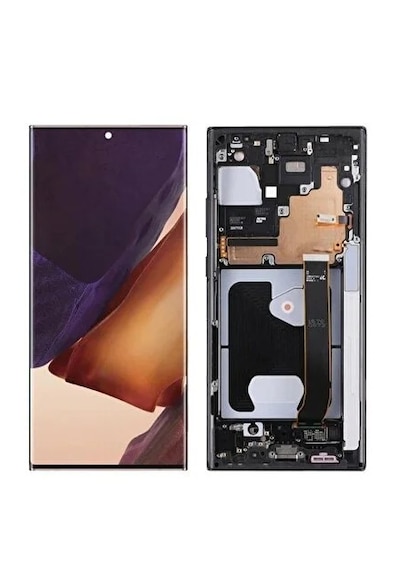 Samsung Galaxy Uyumlu Note20 Ultra Lcd Ekran Dokunmatik Çıtalı