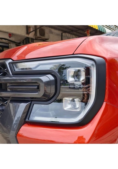 Autogp Ford Ranger Far Ve Stop Kaplama Seti Siyah 2022+