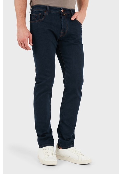 Jacob Cohen Pamuklu Slim Fit Normal Bel Dar Paça Jeans Erkek Kot Pantolon Jum Qe004 S3624 030 R2 100d Lacivert