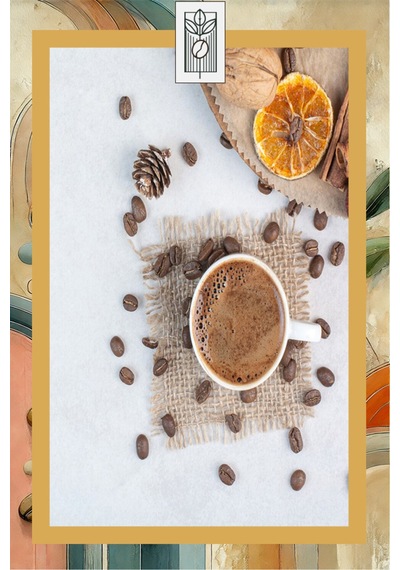 Orange Bean Coffee 200g, Portakal Aromalı Çekirdek Kahve Çekirdek Kahve