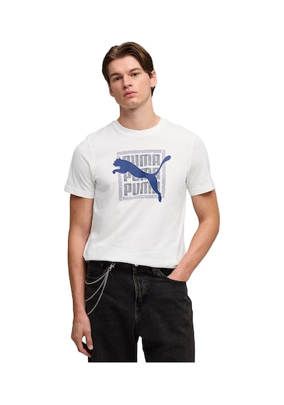 Puma 69177502 Graphic Erkek Tişört Çok Renkli