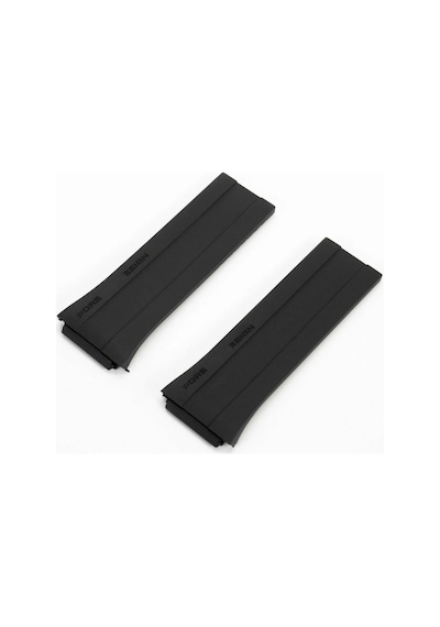 Porsche Design P6780 Model Uyumlu Silikon Saat Kordonu Siyah